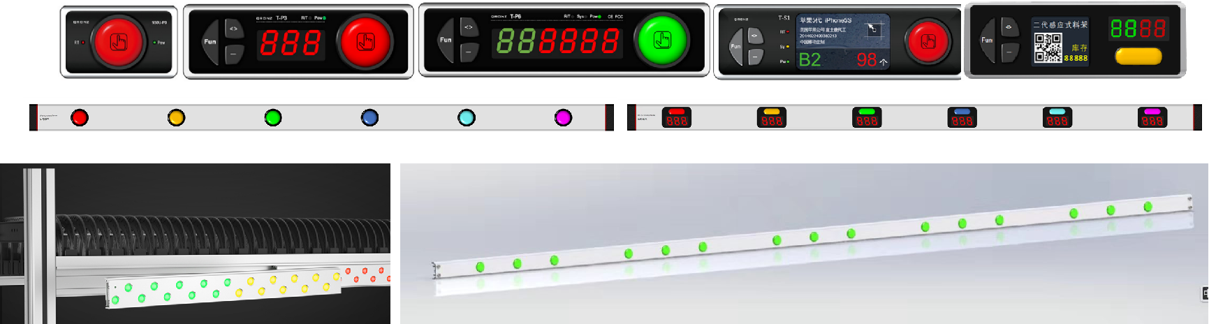 PTL灯光拣选系统介绍(图2) PTL灯光拣选系统介绍(图2)